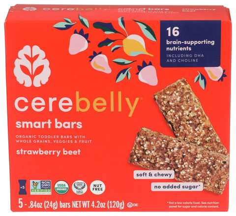 BAR TODDLER STRWBRY BEET - 4.2 OZ (Case of 6)