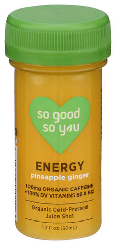 Shot Energy Pnppl Ginger - 1.7 FO (Case of 12)