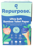 Toilet Paper Bamboo 3Ply - 12PC (case of 4)