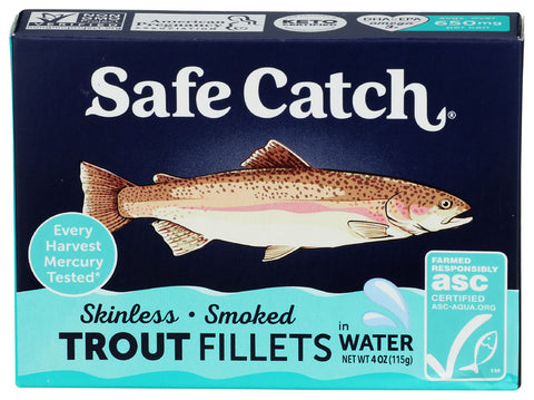 Trout Smkd In Water - 4 OZ (Case of 12)