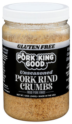 Pork Rind Crumbs Unseasd - 12 OZ (Case of 6)