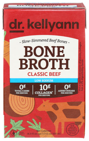 Broth Bone Beef Low Sodm - 16.9 OZ (Case of 6)