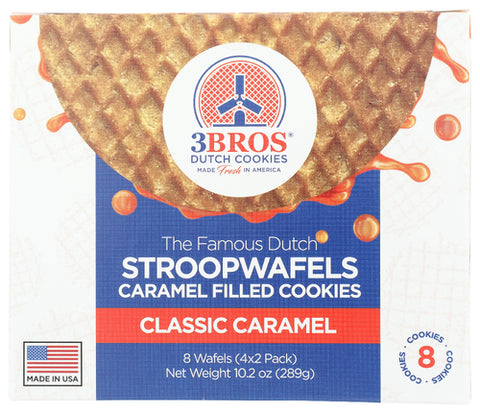 Stroopwfls Clsc Crml 8Pc - 10.2 OZ (Case of 8)