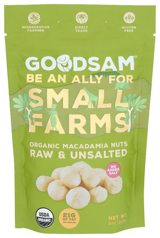 Nuts Raw Macadamia 8Oz - 8 OZ (Case of 12)