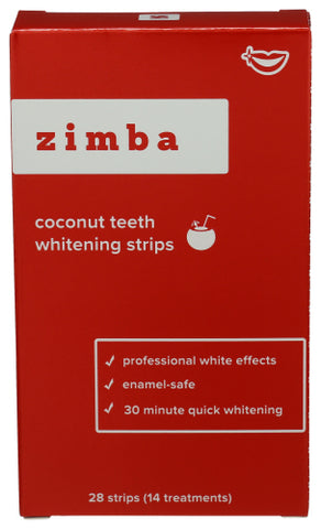 Teeth Whtn Strips Coconut - 28 PC (Case of 6)