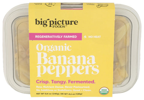 Peppers Banana Rings Org - 9.5 OZ (Case of 8)