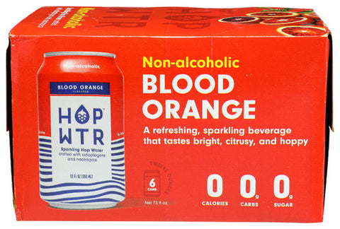 Wtr Blood Orange 6 Pk - 72FO (case of 4)