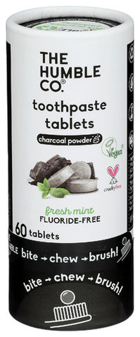 Toothpaste Tablet Chrcol - 60PC (case of 3)