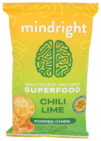 Chips Popped Chili Lime - 4 OZ (case of 12)