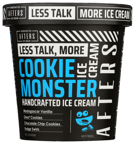 Ice Crm Cookie Monster - 16 OZ (Case of 8)