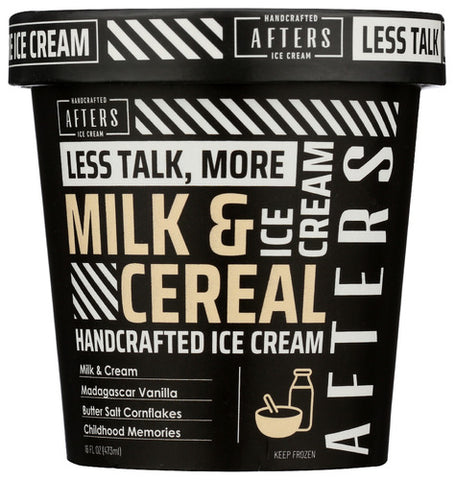 Ice Crm Milk & Cereal - 16 OZ (Case of 8)