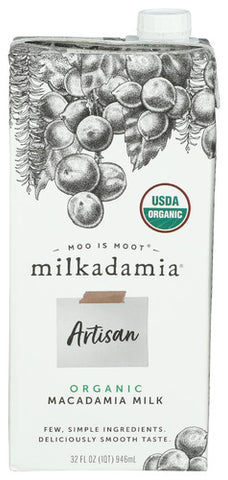 Milk Macadamia Artisn Og - 32 FO (Case of 6)