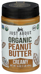 Peanut Butter Creamy Org - 16 OZ (Case of 6)