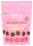 Bites Cashew Bday Cake - 3.5 OZ (Case of 6)