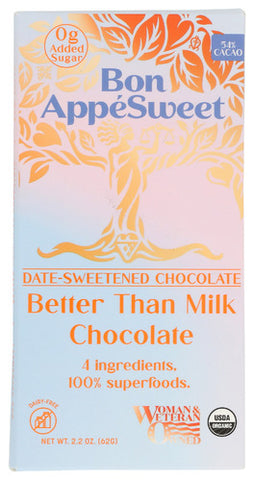 Bar Choc Milk 54 Cacao - 2.2OZ (case of 12)