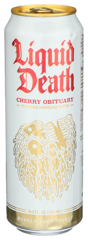 Water Spk Cherry Obtuary - 19.2 FO (Case of 24)