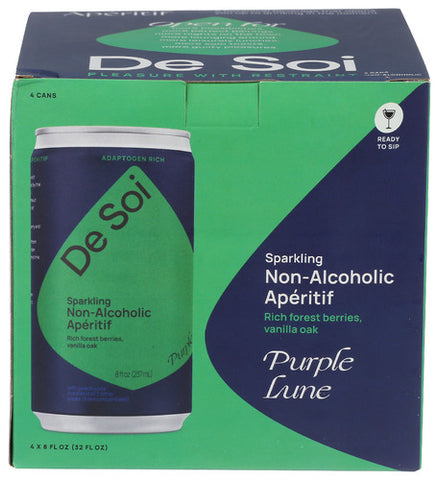 Na Mocktail Purple Lune 4Pk - 32 FO (Case of 6)