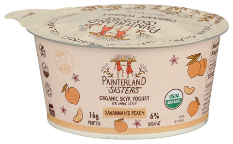 Yogurt Skyr Style Peach - 5.3OZ (case of 8)