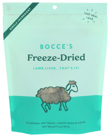 Treat Frz Drd Lamb Liver - 3 OZ (Case of 12)