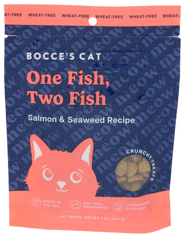 Treat Cat Crnch 1Fish2Fi - 2 OZ (Case of 12)