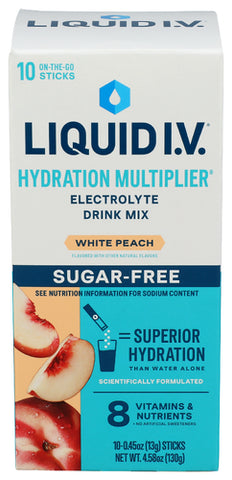 Hydration Sf Peach 10Ct - 4.58 OZ (Case of 1)