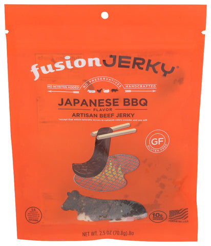 Jerky Beef Japanese Bbq - 2.5 OZ (Case of 8)