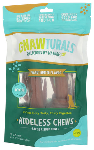 Treat Dog Hidels Chw Pb Lg - 8.9 OZ (Case of 6)