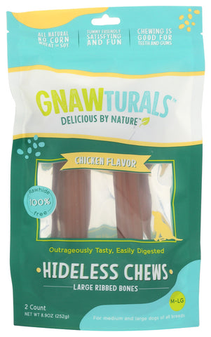 Treat Dog Hidls Chw Chk Lg - 8.9 OZ (Case of 6)