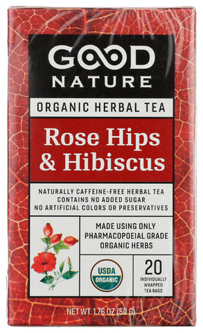 Tea Hibiscus Rosehips - 1.76OZ (case of 6)