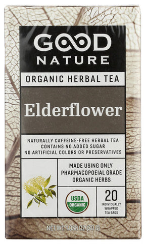 Tea Elderflower - 1.058OZ (case of 6)