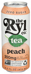 Tea Black Peach Rtd - 16 FO (Case of 12)