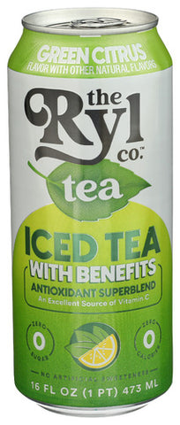 Tea Iced Citrus Green - 16 FO (Case of 12)