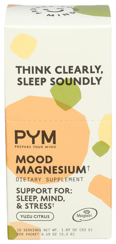 Mood Magnesium Yuzu 10Ct - 1.87 OZ (Case of 1)