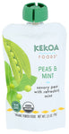 Food Baby Peas And Mint - 3.5 OZ (Case of 6)