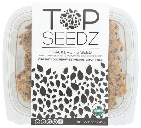 Crackers 6 Seed - 5OZ (case of 12)