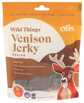 JERKY DOG TREAT VENISON - 4 OZ (Case of 6)