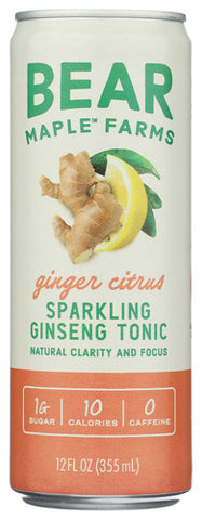 Tonic Gnseng Gngr Citrus - 12 FO (Case of 12)