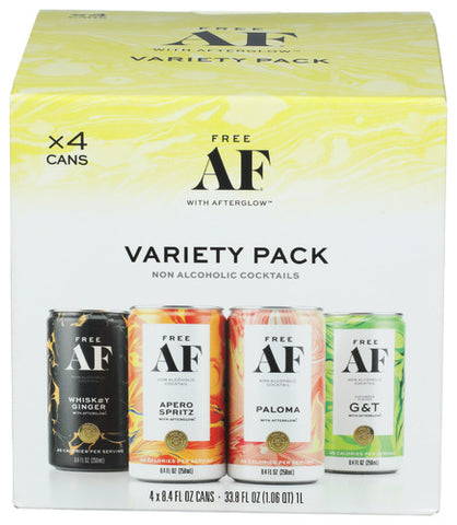 Na Mocktail Variety 4Pk - 33.6 FO (Case of 6)