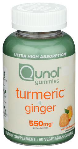 Turmeric Ginger Gummy - 60 PC (Case of 1)