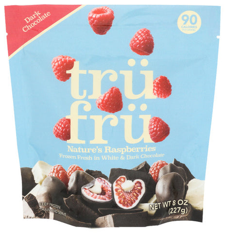 Raspberry Dk Wh Choc Frz - 8 OZ (Case of 6)