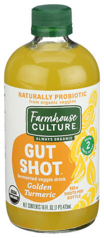 Bev Gut Shot Goldn Tumric - 16OZ (case of 6)