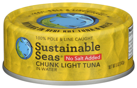 Tuna Lt Chnk Watr No Salt - 5OZ (case of 12)