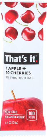 Fruit Bar Apple Cherry - 1.2 OZ (Case of 12)