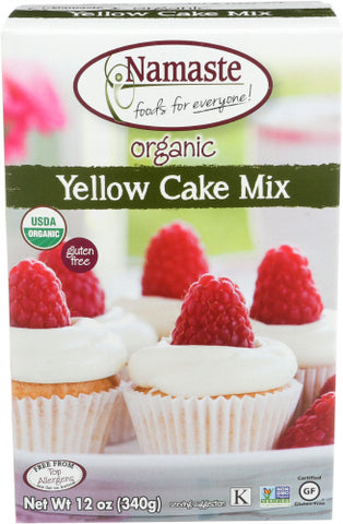 Mix Cake Yellow Org - 12 OZ (Case of 6)