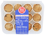 Muffins Lemon Bberry Mini - 10.9 OZ (Case of 8)