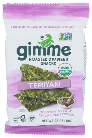 Seaweed Snk Rstd Tryaki Org - 0.35OZ (case of 12)