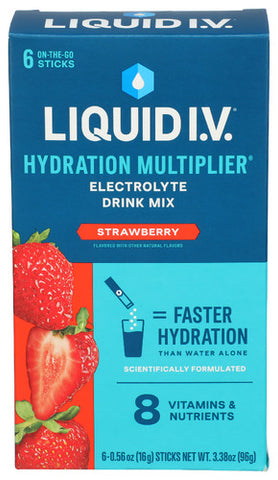 Hydration Strwbry 6Ct Bx - 3.39 OZ (Case of 1)