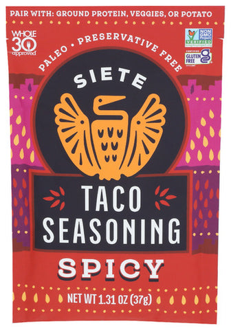 Seasoning Taco Spicy - 1.3OZ (case of 12)