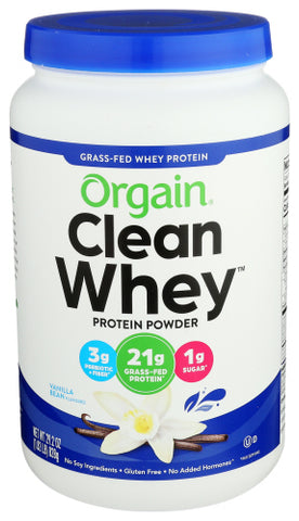 Whey Protn Pwdr Vnla Org - 29.2 OZ (Case of 1)