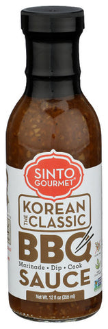 Bbq Sauce Korean Classic - 12 FO (Case of 6)